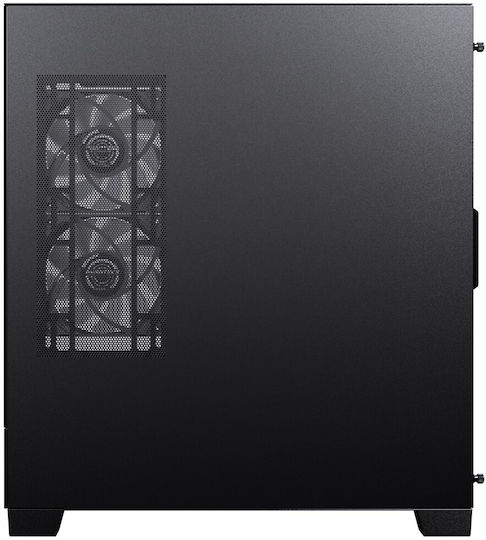 Phanteks XT View Gaming Midi Tower Κουτί Υπολογιστή με Πλαϊνό Παράθυρο και RGB Φωτισμό Μαύρο