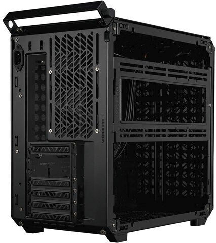 CoolerMaster Qube 500 Flatpack Gaming Midi Tower Κουτί Υπολογιστή με Πλαϊνό Παράθυρο Μαύρο