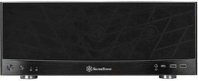 Silverstone GD11 Sisteme Home CInema Cutie de calculator Negru