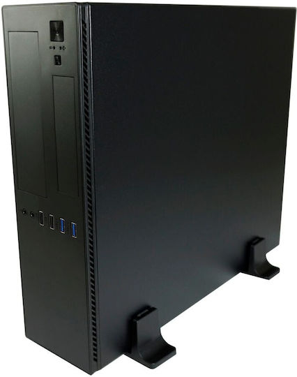 LC-Power LC-1406MB-400TFX Micro Tower Κουτί Υπολογιστή Μαύρο