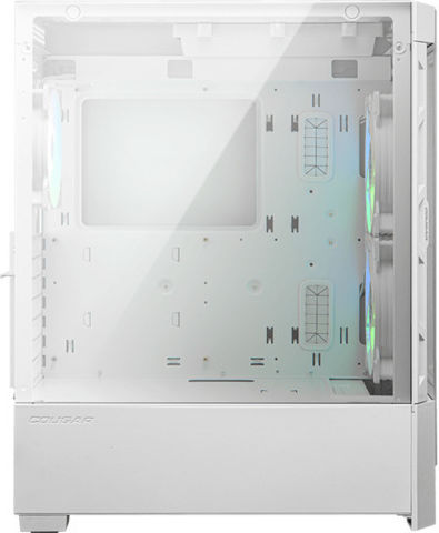 Cougar Airface RGB Gaming Midi Tower Computer Case with Side Window White