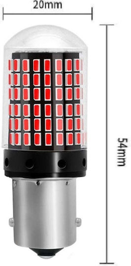 Lămpi Autoturismului BA15S / P21W Canbus LED Galben 12V 20W 2buc