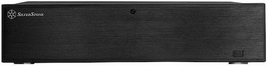 Silverstone ML04B Home Theater Κουτί Υπολογιστή Μαύρο