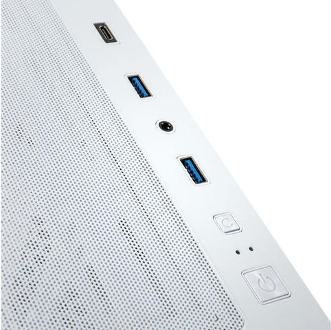 Raijintek Ponos Ultra TG4 Gaming Midi Tower Κουτί Υπολογιστή με Πλαϊνό Παράθυρο Coating White