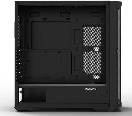 Zalman Z10 Gaming Middle Tower Carcasă Calculator cu Fereastră Laterală Negru