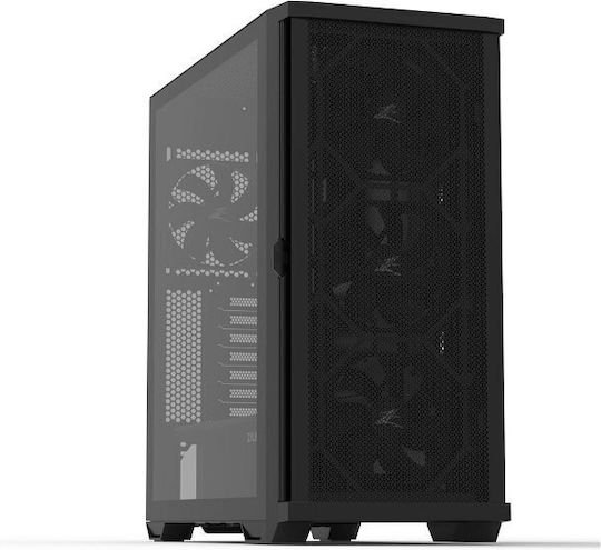 Zalman Z10 Gaming Middle Tower Carcasă Calculator cu Fereastră Laterală Negru