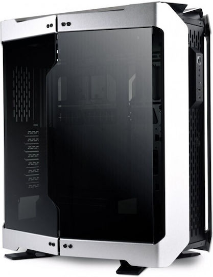 Lian Li Odyssey X Full Tower Κουτί Υπολογιστή Ασημί
