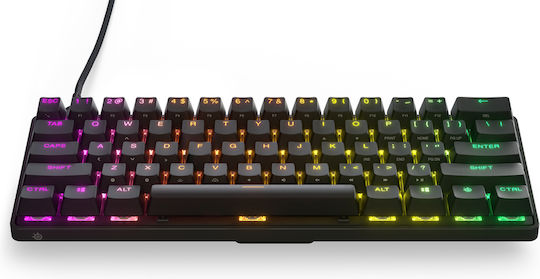 SteelSeries Apex Pro Mini Hall-Effekt Gaming Tastatur 60% mit SteelSeries QX2 Schaltern und RGB-Beleuchtung (Englisch UK)