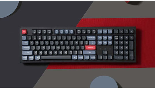 Keychron K10 Pro Wireless Gaming Mechanical Keyboard with Keychron K Pro Brown switches and RGB lighting (English US) K10P-H3