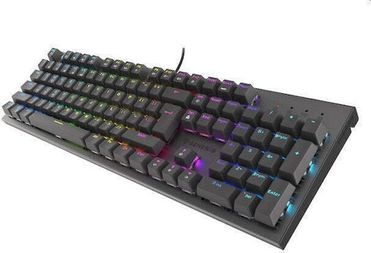 Genesis Thor 303 Gaming Mechanical Keyboard with Outemu Red switches and RGB lighting (English US)