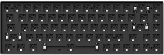 Keychron Pro Qmk Via K6P-J1 Kabelloses Gaming-Technik Tastatur 65% mit Benutzerdefinierten Rot Schaltern und RGB-Beleuchtung (Englisch US)