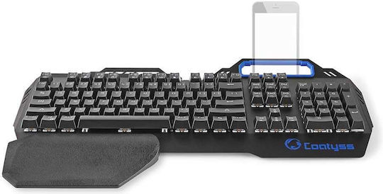 Nedis GKBD400BKUS Gaming Μηχανικό Πληκτρολόγιο με RGB φωτισμό (International English)