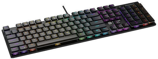 Canyon GK-55 Gaming Mechanisches Tastatur mit Benutzerdefinierten Rot Schaltern und RGB Beleuchtung (Englisch US)