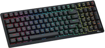 Royal Kludge RK98 Wireless Gaming Mechanical Keyboard with Custom Brown switches and RGB lighting (English US)