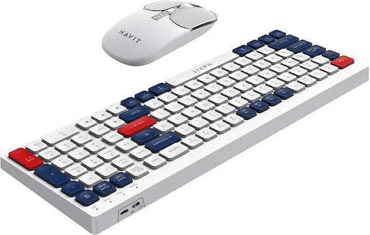 Havit KB830WB Σετ Gaming Πληκτρολόγιο & Ποντίκι (Αγγλικό US)