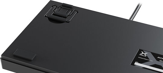 Krux Atax Pro RGB Gaming Μηχανικό Πληκτρολόγιο Tenkeyless με Outemu Black διακόπτες και RGB φωτισμό (Αγγλικό US)