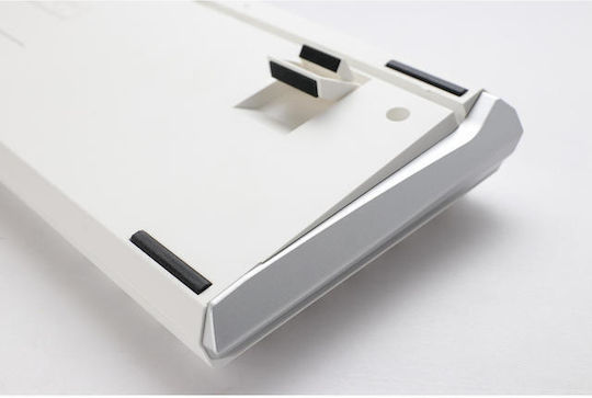 Ducky One 3 Classic Gaming Mechanical Keyboard with Cherry MX Blue switches and RGB lighting (English US) White