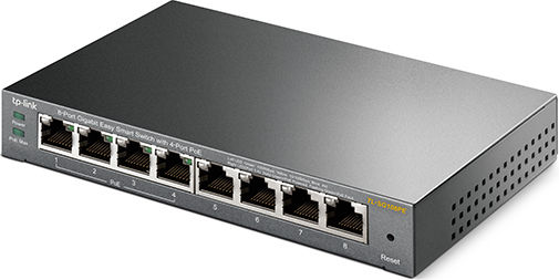 TP-LINK TL-SG108PE v5 Negestionat L2 PoE Switch cu 8 Porturi Ethernet