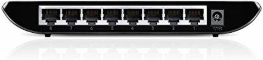 TP-LINK TL-SG1008D Unmanaged L2 Switch with 8 Gigabit (1Gbps) Ethernet Ports