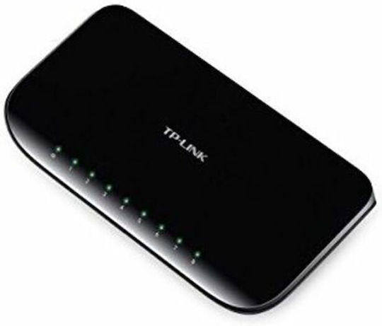 TP-LINK TL-SG1008D Unmanaged L2 Switch with 8 Gigabit (1Gbps) Ethernet Ports