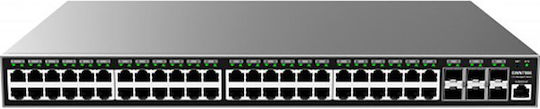 Grandstream Managed L2 Switch with 48 Gigabit (1Gbps) Ethernet Ports and 6 SFP Ports