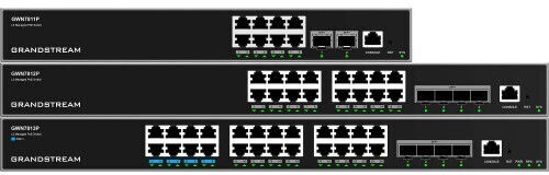 Grandstream GWN7812P Managed L3 PoE Switch με 16 Θύρες Gigabit (1Gbps) Ethernet και 4 SFP Θύρες