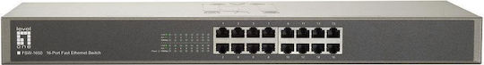 Level One FSW-1650 v6 Unverwaltet L2 Power over Ethernet Switch mit 16 Ports Ethernet