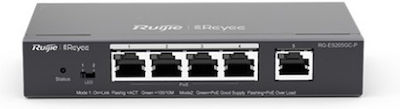 Ruijie RG-ES205GC-P Unmanaged L2 PoE+ Switch με 5 Θύρες Gigabit (1Gbps) Ethernet