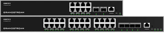 Grandstream GWN7811 Managed L3 Switch με 8 Θύρες Gigabit (1Gbps) Ethernet και 2 SFP Θύρες