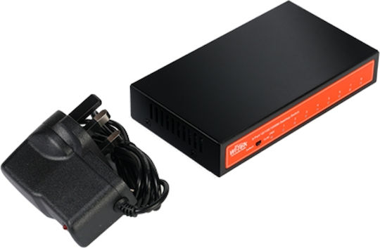 Wi-Tek WI-SG108 v2 Unmanaged L2 Switch με 8 Θύρες Ethernet