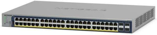 NetGear GS728TP v3 Managed L2 PoE+ Switch με 24 Θύρες Gigabit (1Gbps) Ethernet και 4 SFP Θύρες