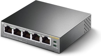 TP-LINK TL-SG1005P v4 Unmanaged L2 PoE Switch με 5 Θύρες Ethernet
