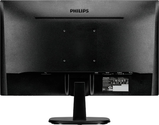Philips 243V7QDAB IPS Monitor 23.8" FHD 1920x1080 mit Reaktionszeit 5ms GTG