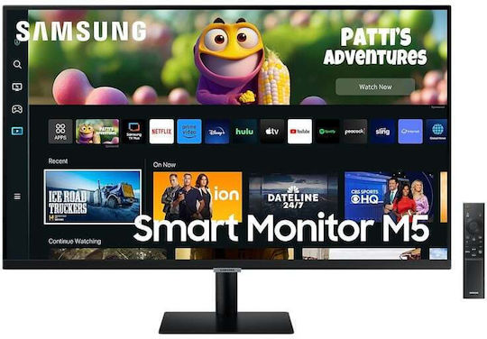 Samsung 27DM500 VA Smart Monitor 27" FHD 1920x1080 με Χρόνο Απόκρισης 4ms GTG