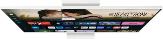 Samsung M80D VA HDR Smart Monitor 32" 4K 3840x2160 με Χρόνο Απόκρισης 4ms GTG Λευκό