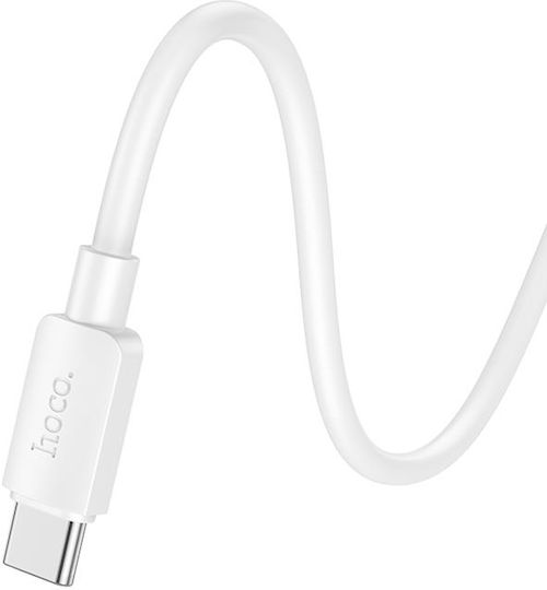 Hoco X96 USB 2.0 Cable USB-C Male - USB-A 100W PD White 1m HC-X96TWH-100