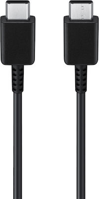 Samsung Data USB 2.0 Cable USB-C male - USB-C Μαύρο (EP-DN980BBE) Bulk