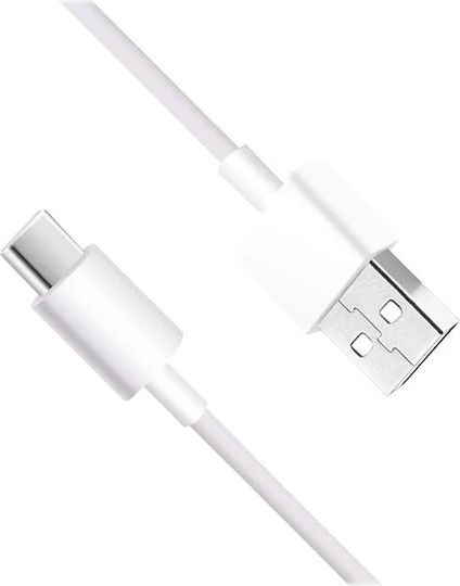 Xiaomi USB 2.0 Cable USB-C male - USB-A 18W White 1m (BHR4422GL) Bulk