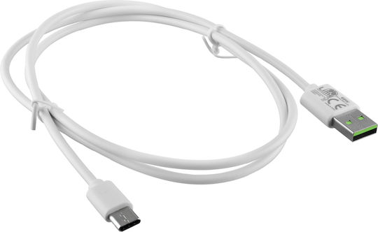 Lime USB 2.0 Cable USB-C male - USB-C 68W Green 1m