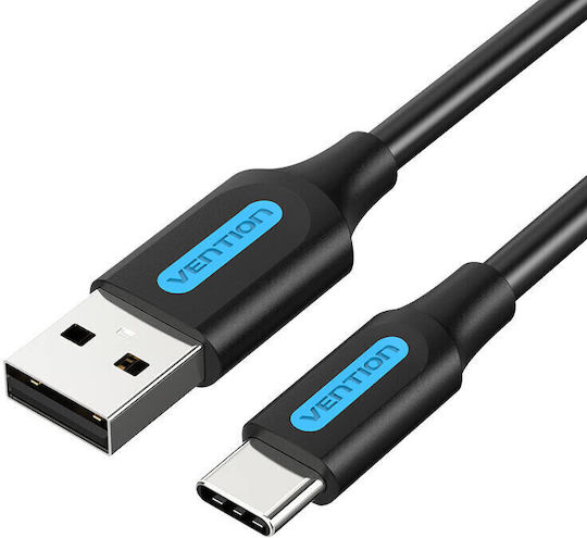Vention USB 2.0 Kabel USB Typ-C männlich - USB-A 100W Schwarzes 3m COKBI