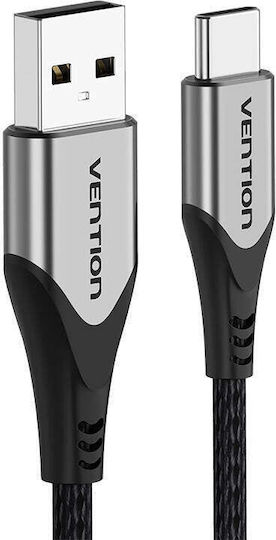 Vention USB 2.0 Cable USB-C Male - USB-A Gray 3m CODHI