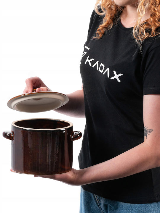 Kadax Oală Rotundă Ceramică 1.5lt 1buc