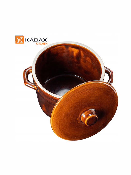 Kadax Oală Rotundă Ceramică 1lt 1buc