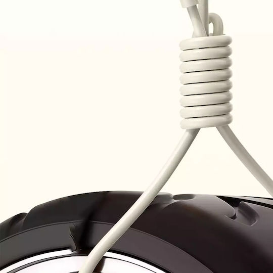 Dudao USB 2.0 Kabel USB-C Männlich - USB-C 100W PD Beiges 1m L7SCC1M