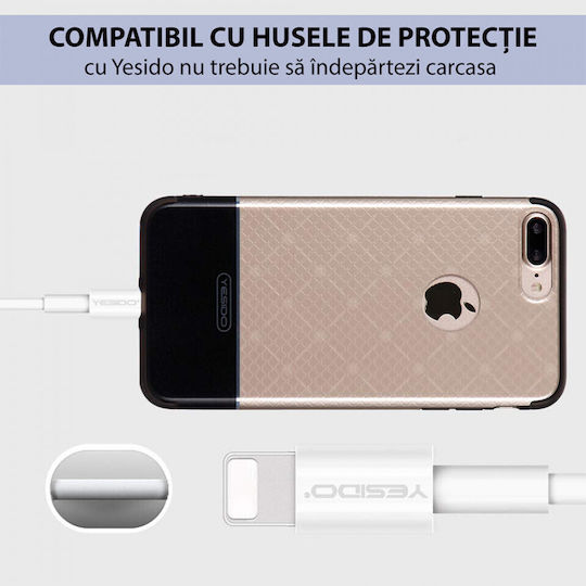 Yesido CA-22 USB 2.0 Cable USB-C Male - USB-A White 1.2m