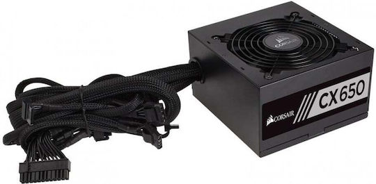 Corsair CORSAIR CX650 650W Μαύρο Τροφοδοτικό Υπολογιστή Full Wired 80 Plus Bronze