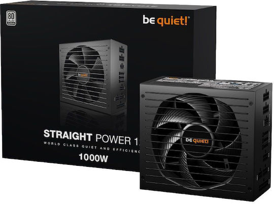 Be Quiet Straight Power 12 1000W Черен Компютърно захранване Пълен модул 80 Plus Platinum