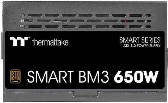 Thermaltake Smart BM3 650W Black Computer Power Supply Semi Modular 80 Plus Bronze