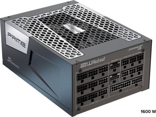 Seasonic Prime PX ΑΤΧ 3.0 1600W Μαύρο Τροφοδοτικό Υπολογιστή Full Modular 80 Plus Platinum