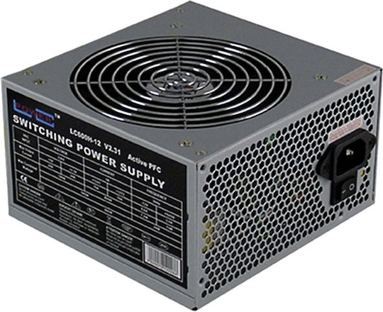 LC-Power LC600H-12 rev. 2.31 600W Schwarz Computer-Netzteil Voll verkabelt